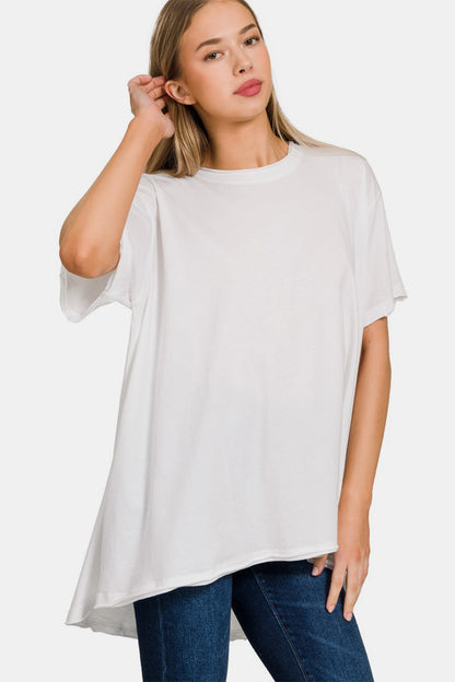 Zenana Round Neck Short Sleeve T-Shirt