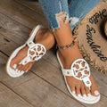 TOE POST FLAT SANDALS shoes