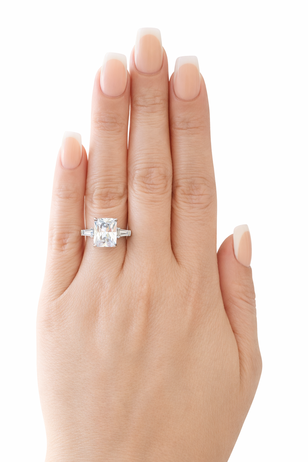 VIVIENNE EMERALD BAGUETTE RING RING