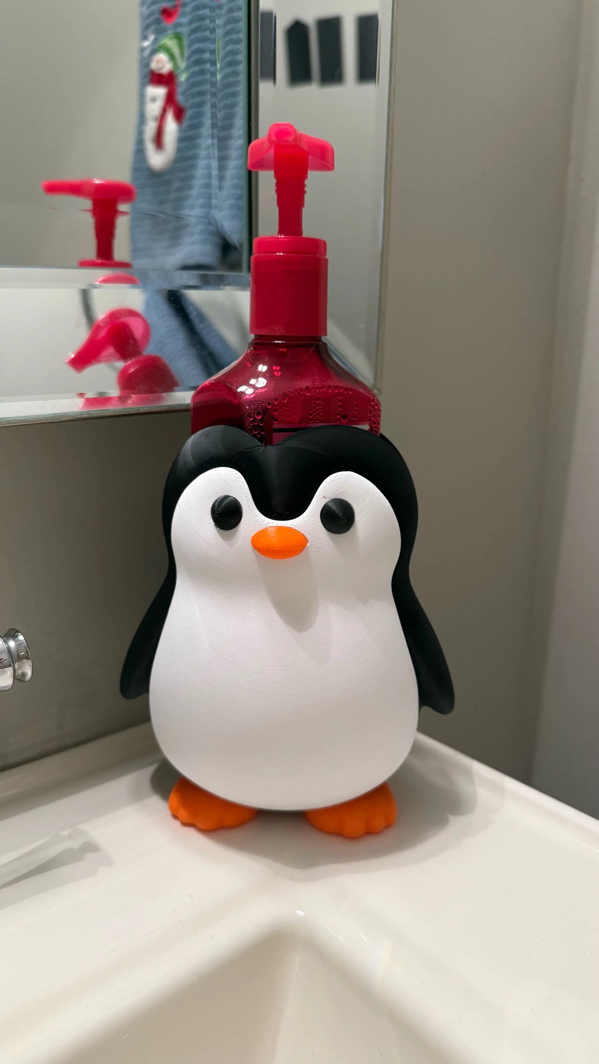 PENGUIN SOAP HOLDER- CUSTOM 3D PRINTED