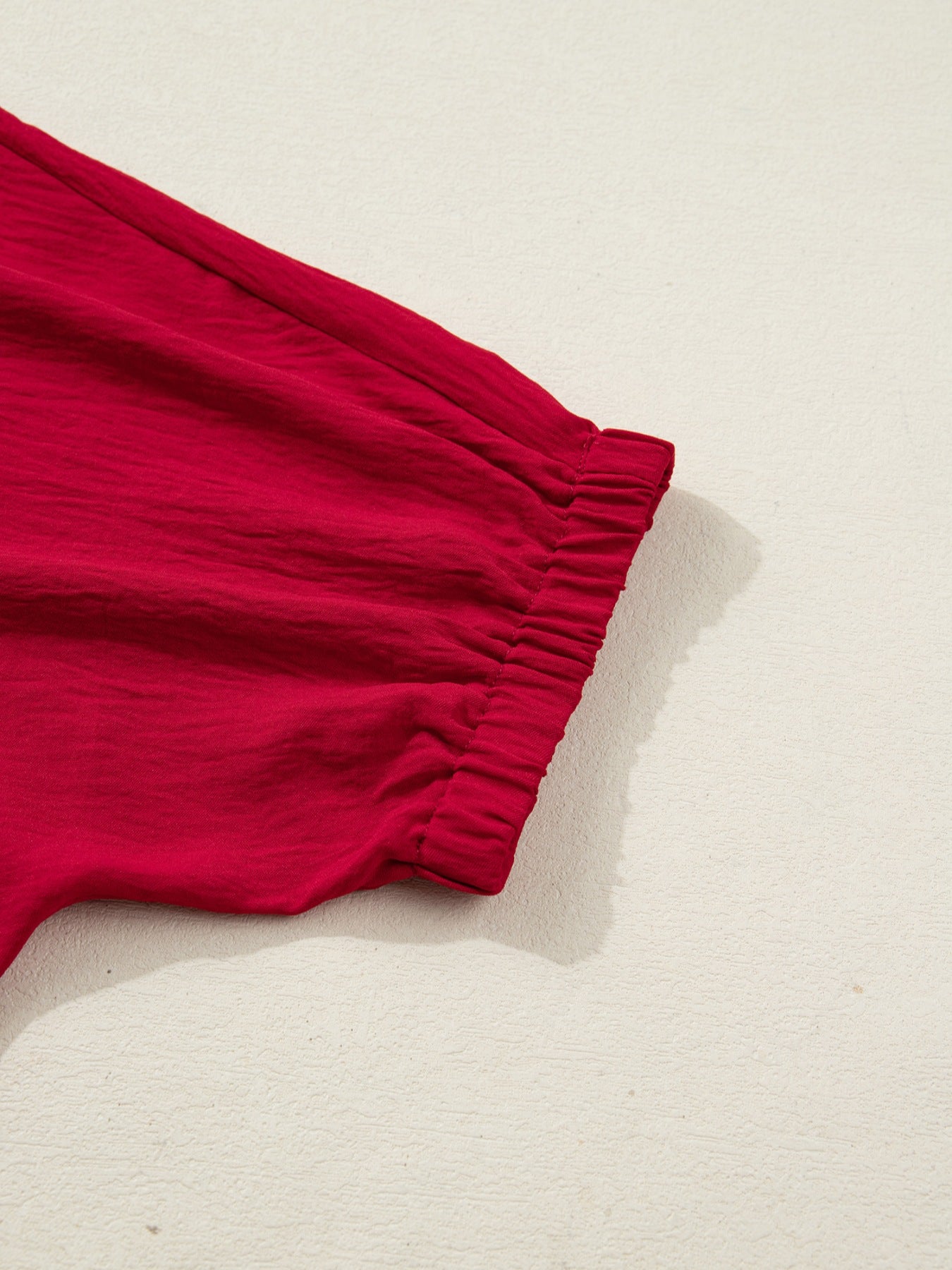 Braided Detail Half Sleeve Blouse