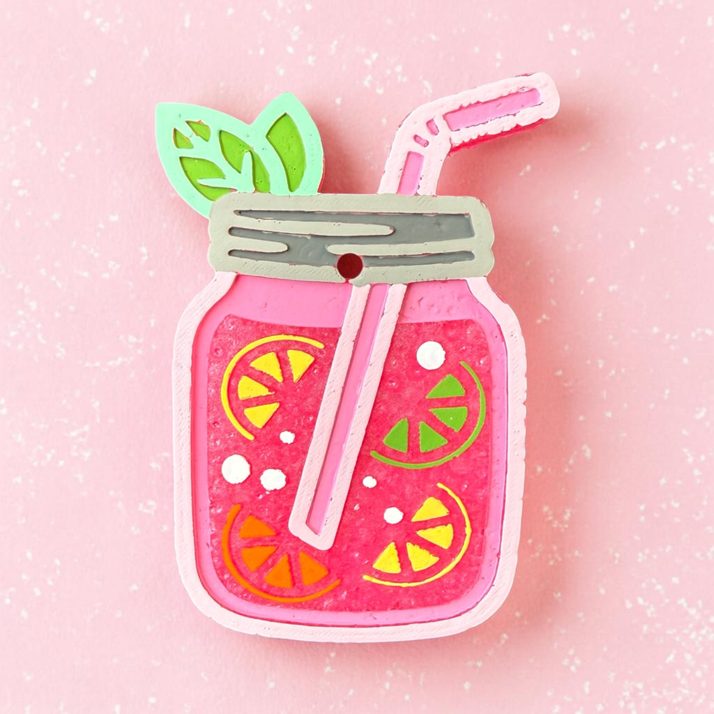 Sippin' Summertime Freshie Air Freshner