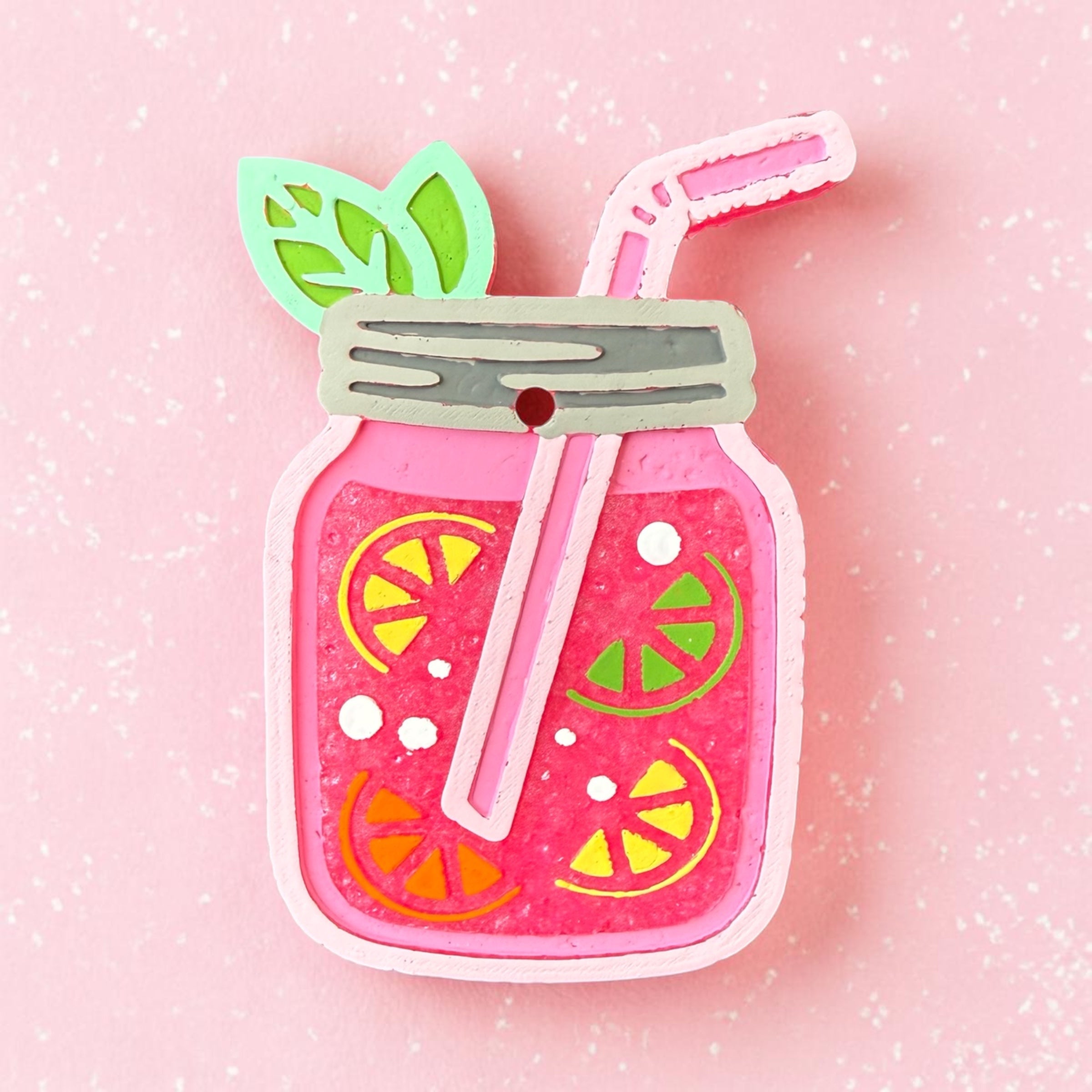 Sippin' Summertime Freshie Air Freshner