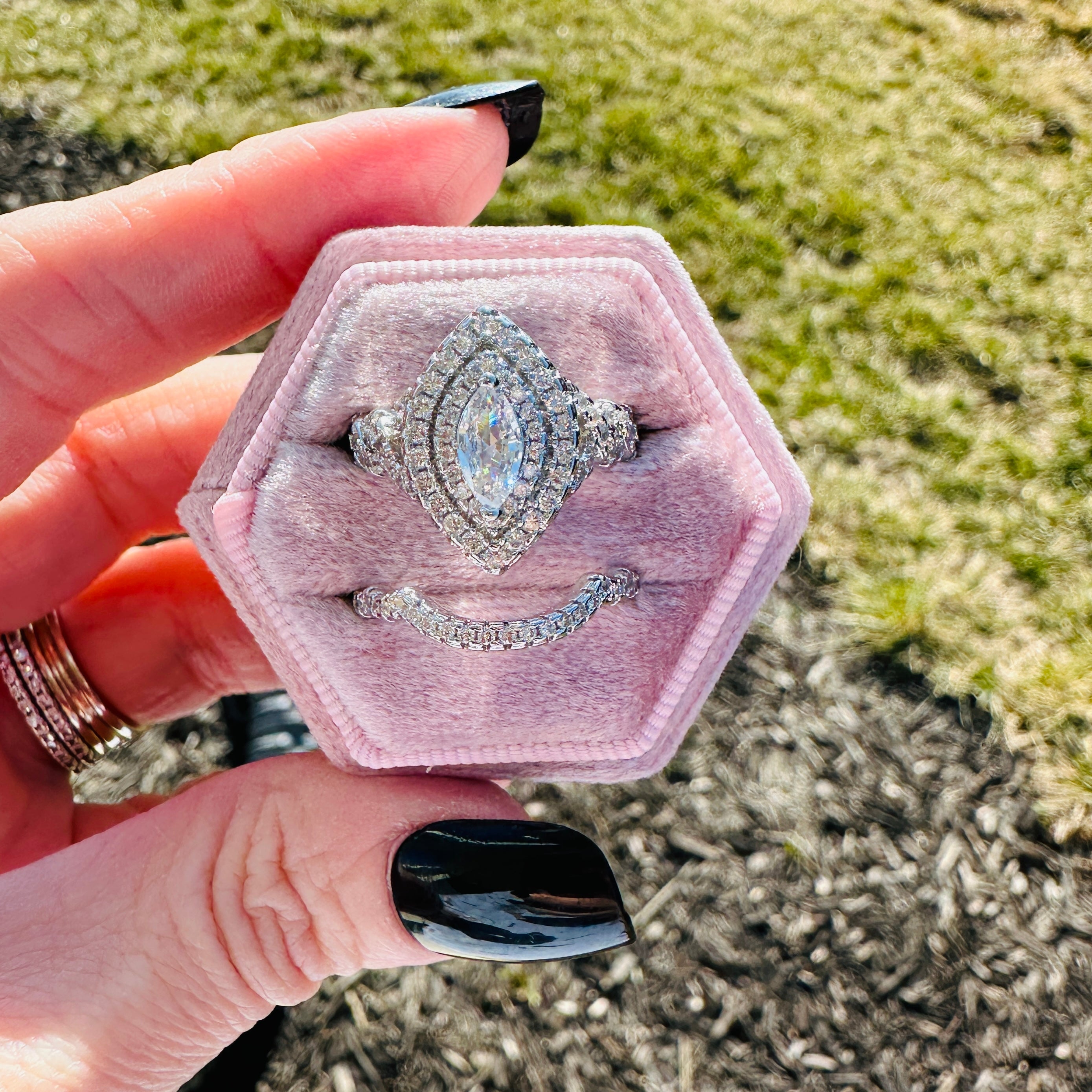 GRAND MARQUISE DUO RING SET RING
