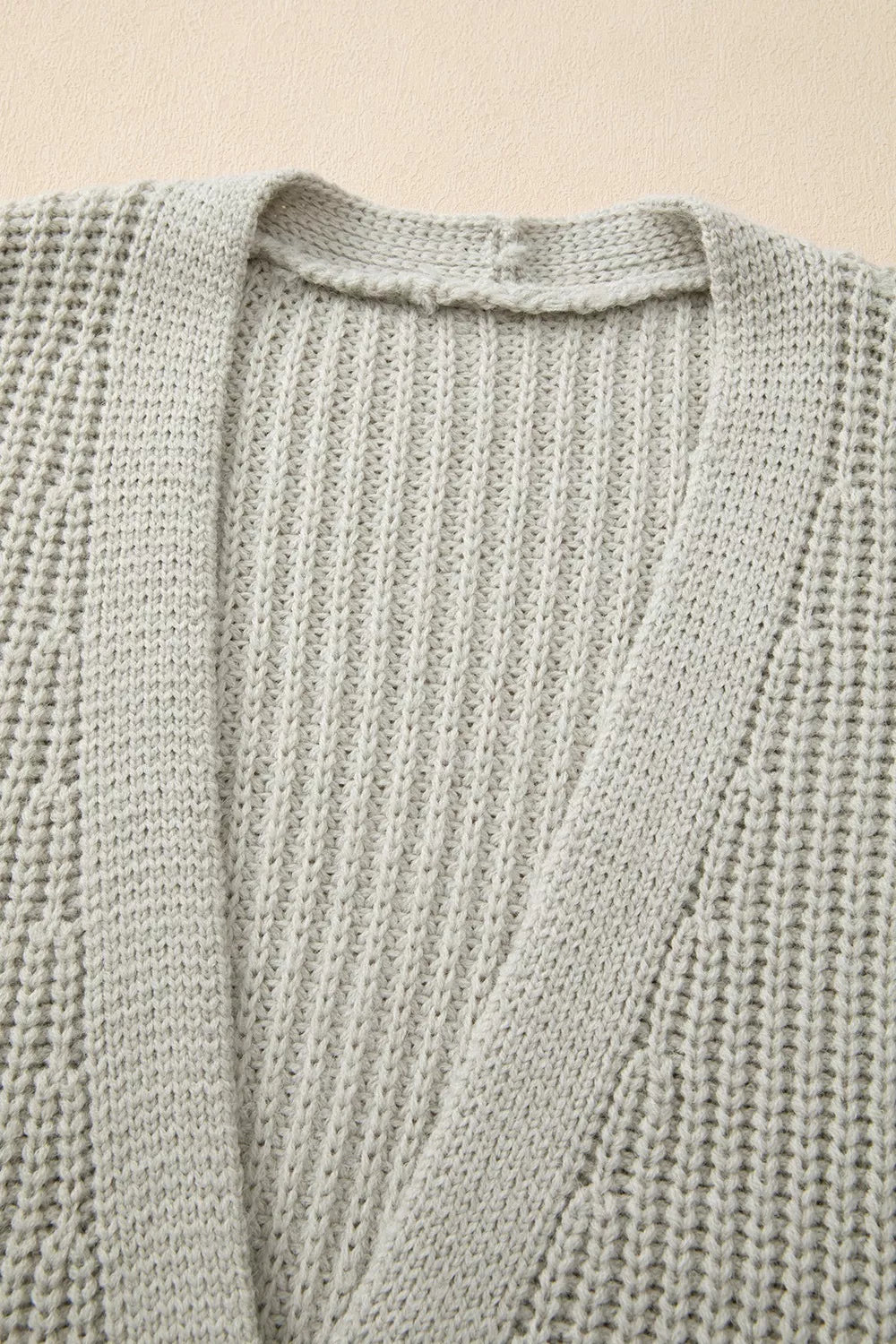 CHUNKY KNIT BUTTON-DOWN CARDIGAN Cardigan