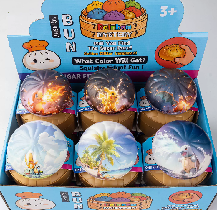 MYSTERY CHARACTER DUMPLING AND STEAMER SETS - LOTS OF CHOICES DUMPLING