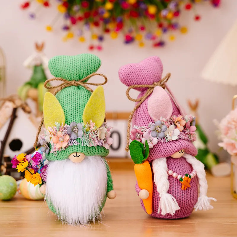 EASTER KNIT GNOMES HOME DECOR Gnomes