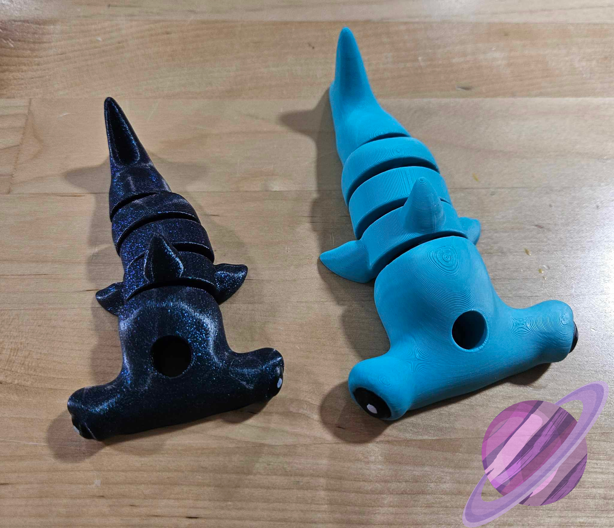 HAMMERHEAD SHARK-3D PRINTED STRAW BUDDY straw Topper