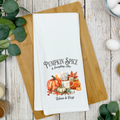PUMPKIN SPICE WARM AND COZY KITCHEN TEA TOWEL