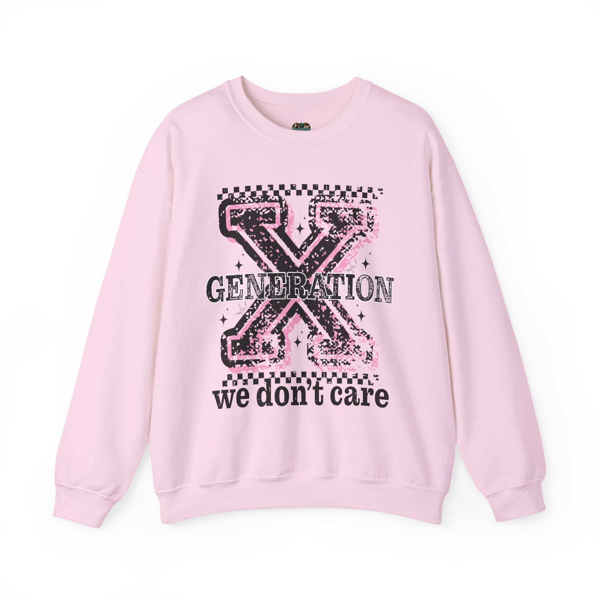 GENERATION X - WE DON'T CARE CUSTOM GRAPHIC SWEATSHIRT Sweatshirt