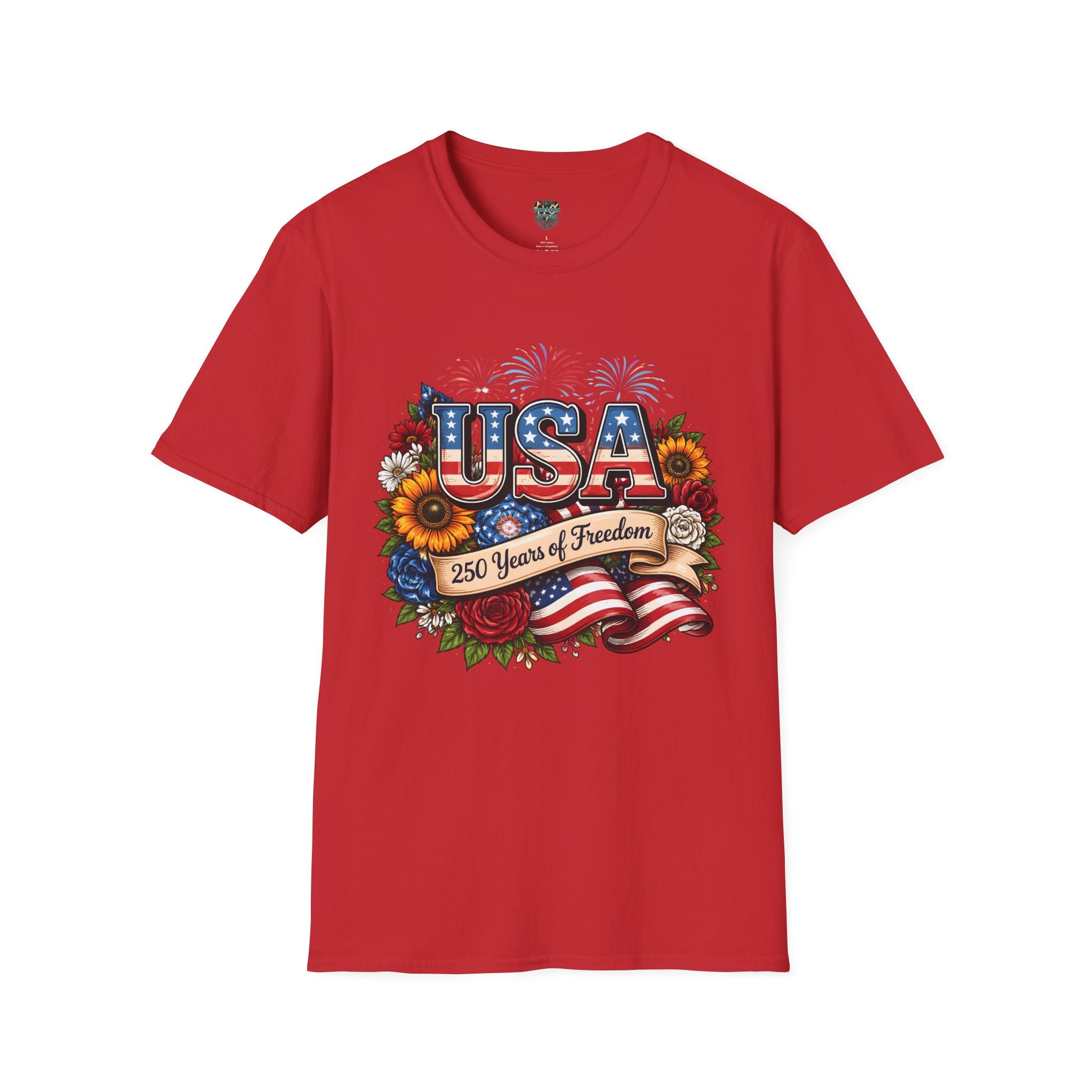 USA 250 YEARS OF FREEDOM TSHIRT - 1776-2026 T-Shirt