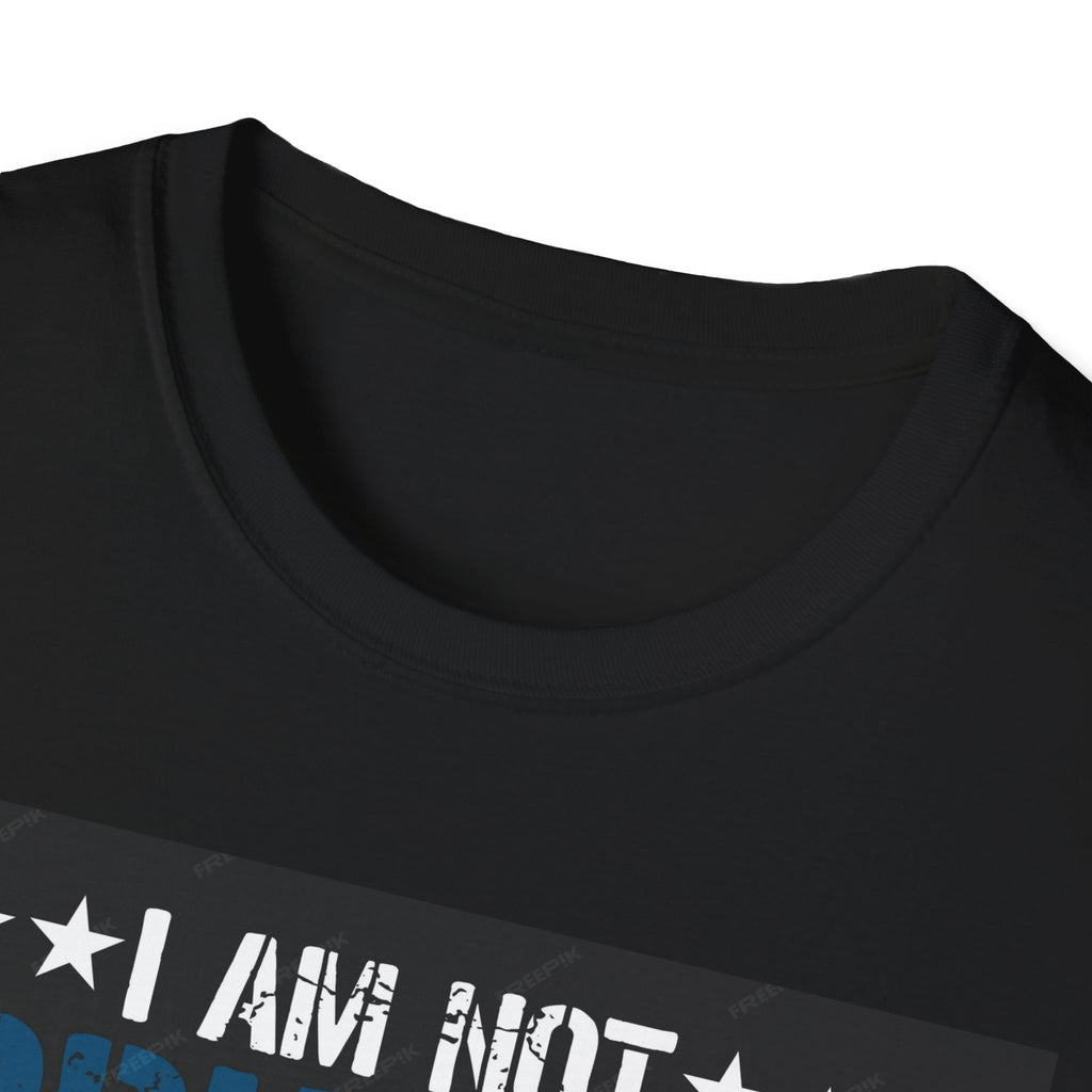I AM NOT GRUMPY, I AM A VETERAN CUSTOM TEE