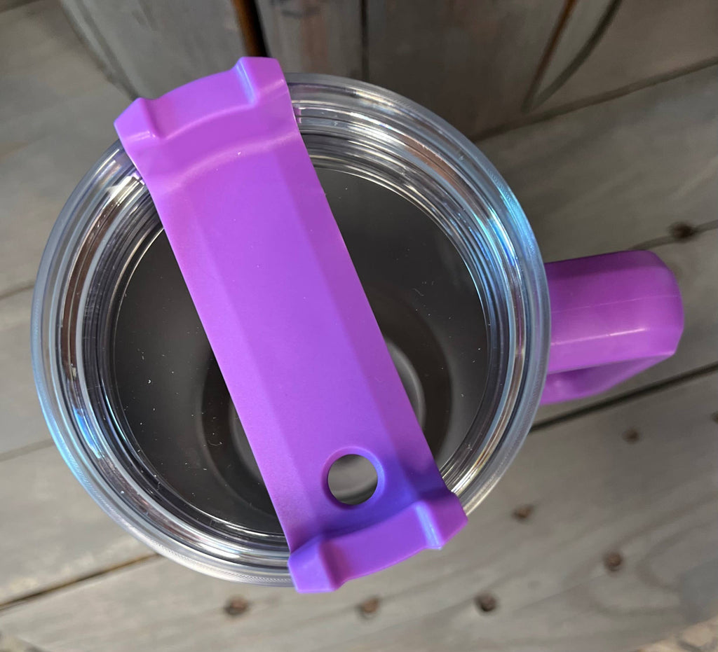 PURPLE LEOPARD 40OZ TUMBLER Tumbler