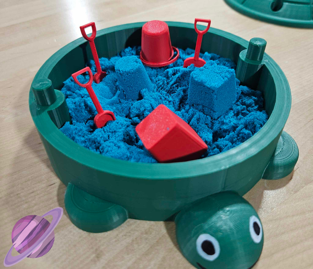 TURTLE SANDBOX ZEN GARDEN-3D PRINTED zen garden