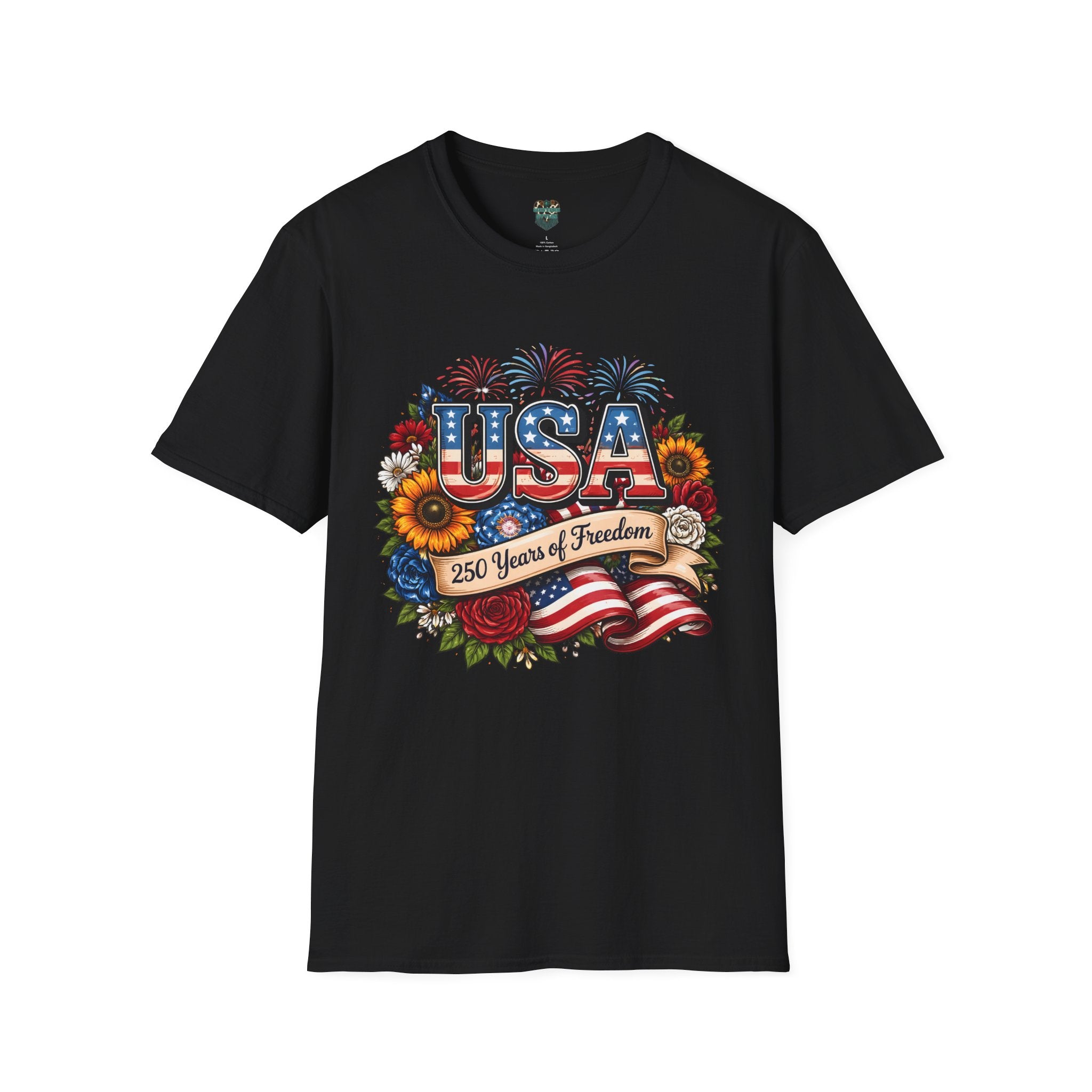 USA 250 YEARS OF FREEDOM TSHIRT - 1776-2026 T-Shirt