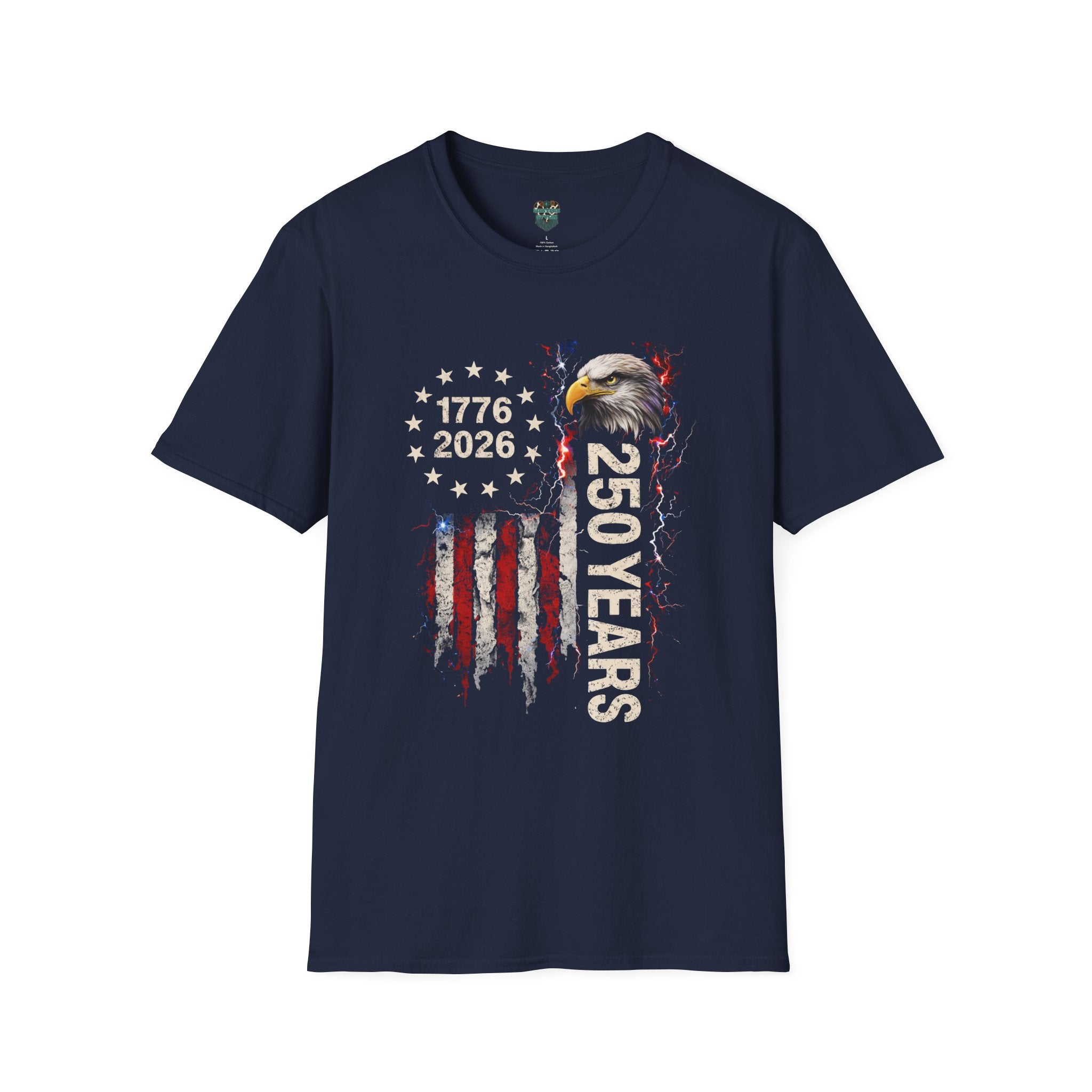 250 YEARS PATRIOTIC TSHIRT - 1776 - 2026 T-Shirt