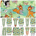 Forest Friends leggings with pockets