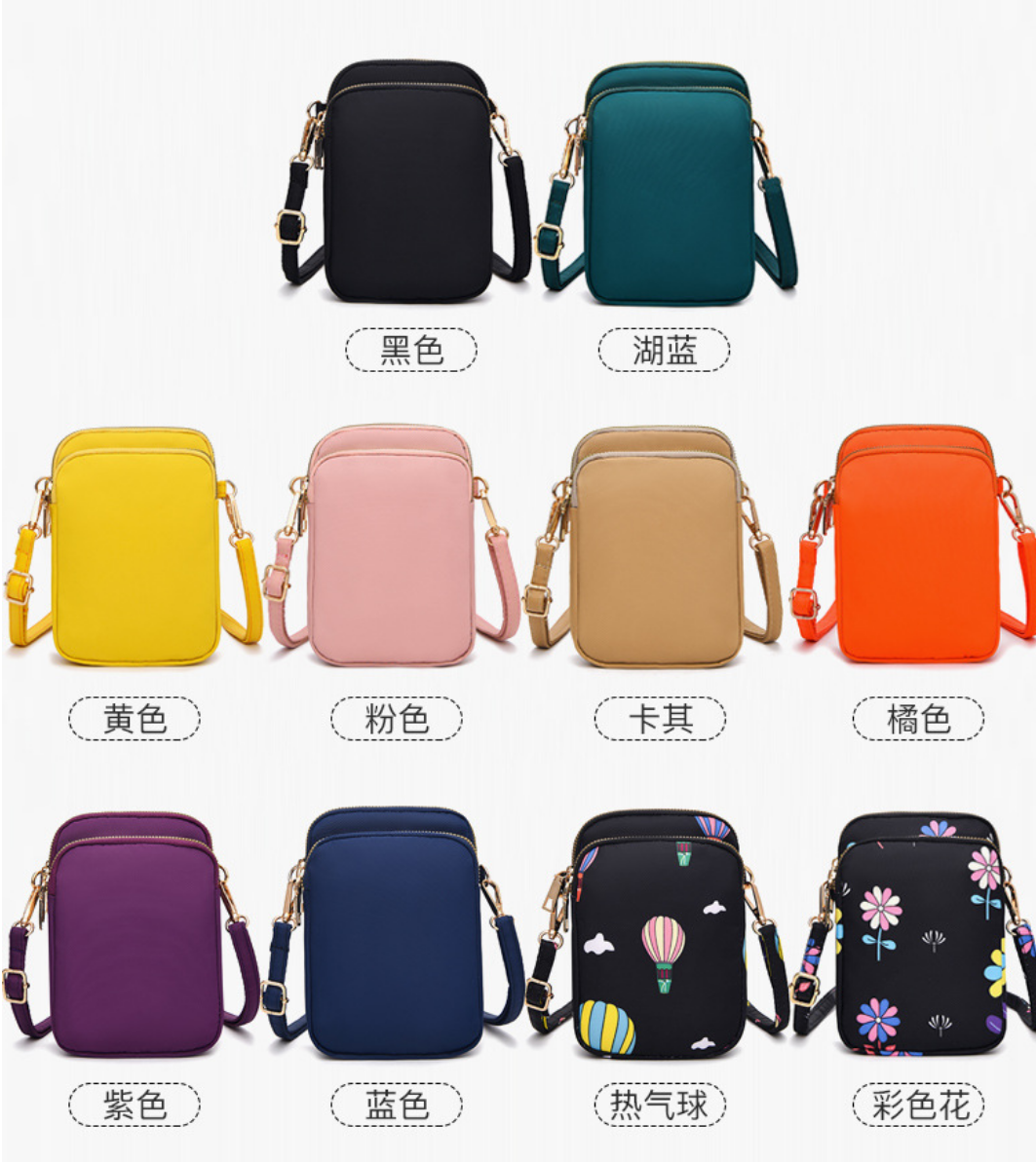 3 SECTION CROSS BODY CROSSBODY BAGS