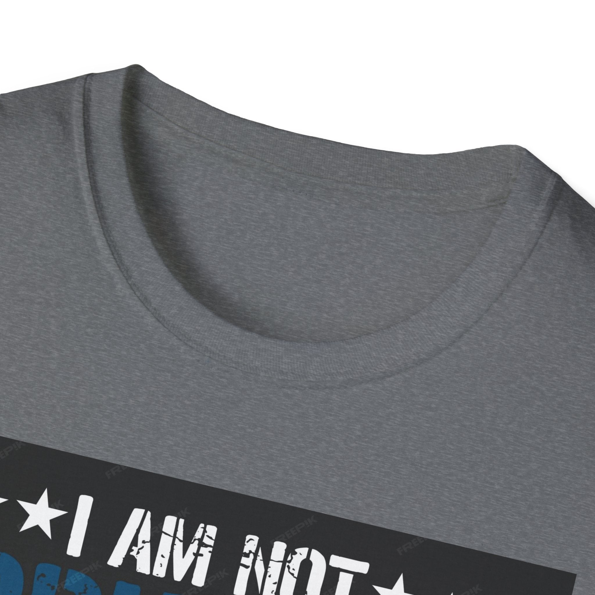 I AM NOT GRUMPY, I AM A VETERAN CUSTOM TEE