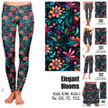Elegant Blooms capris with pockets