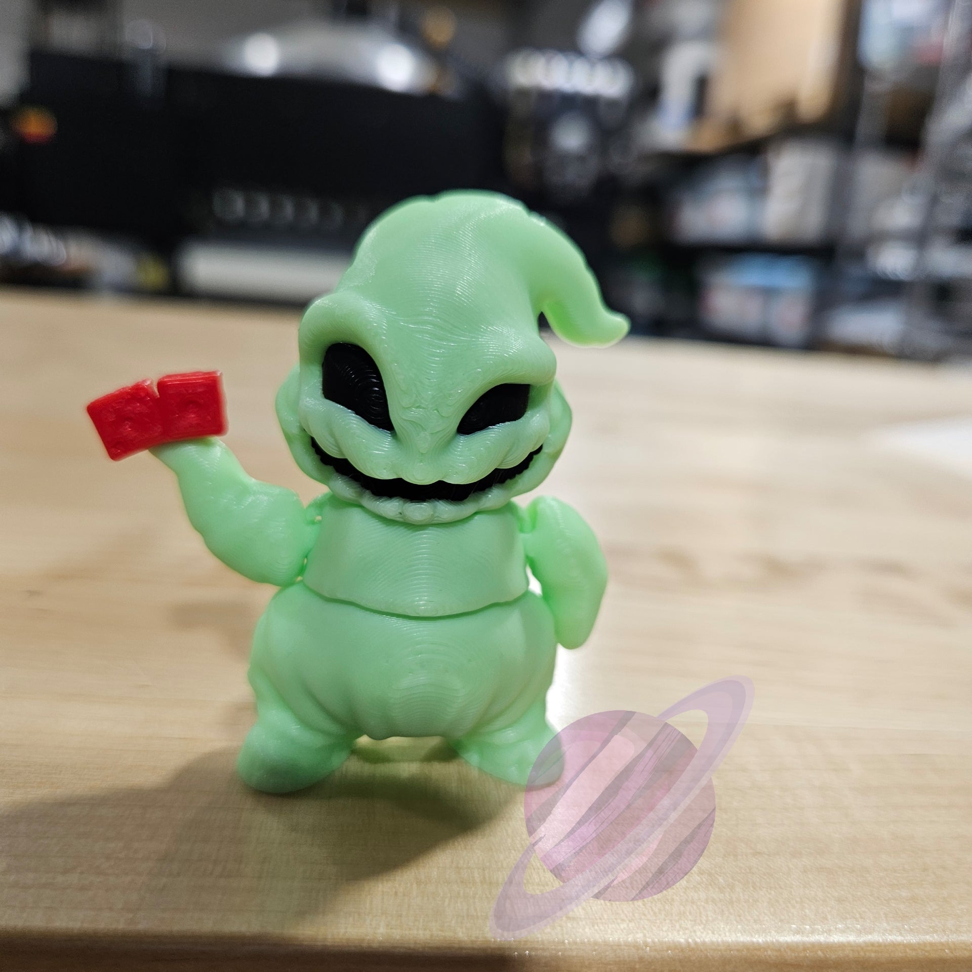 BOOGIE MAN-3D PRINTED STRAW BUDDY