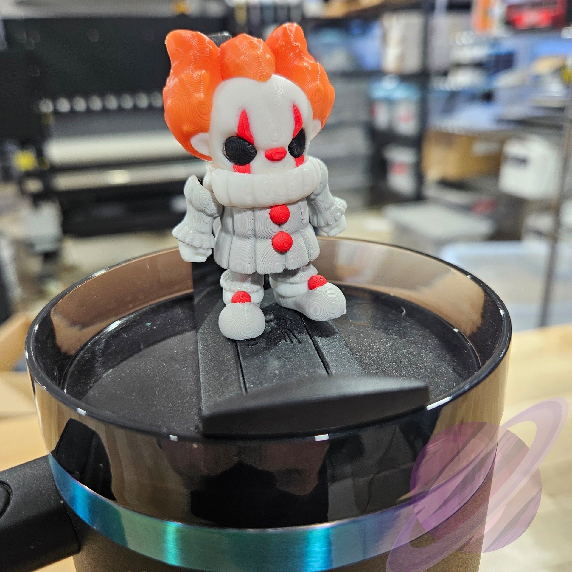 FLOAT CLOWN-3D PRINTED STRAW BUDDY