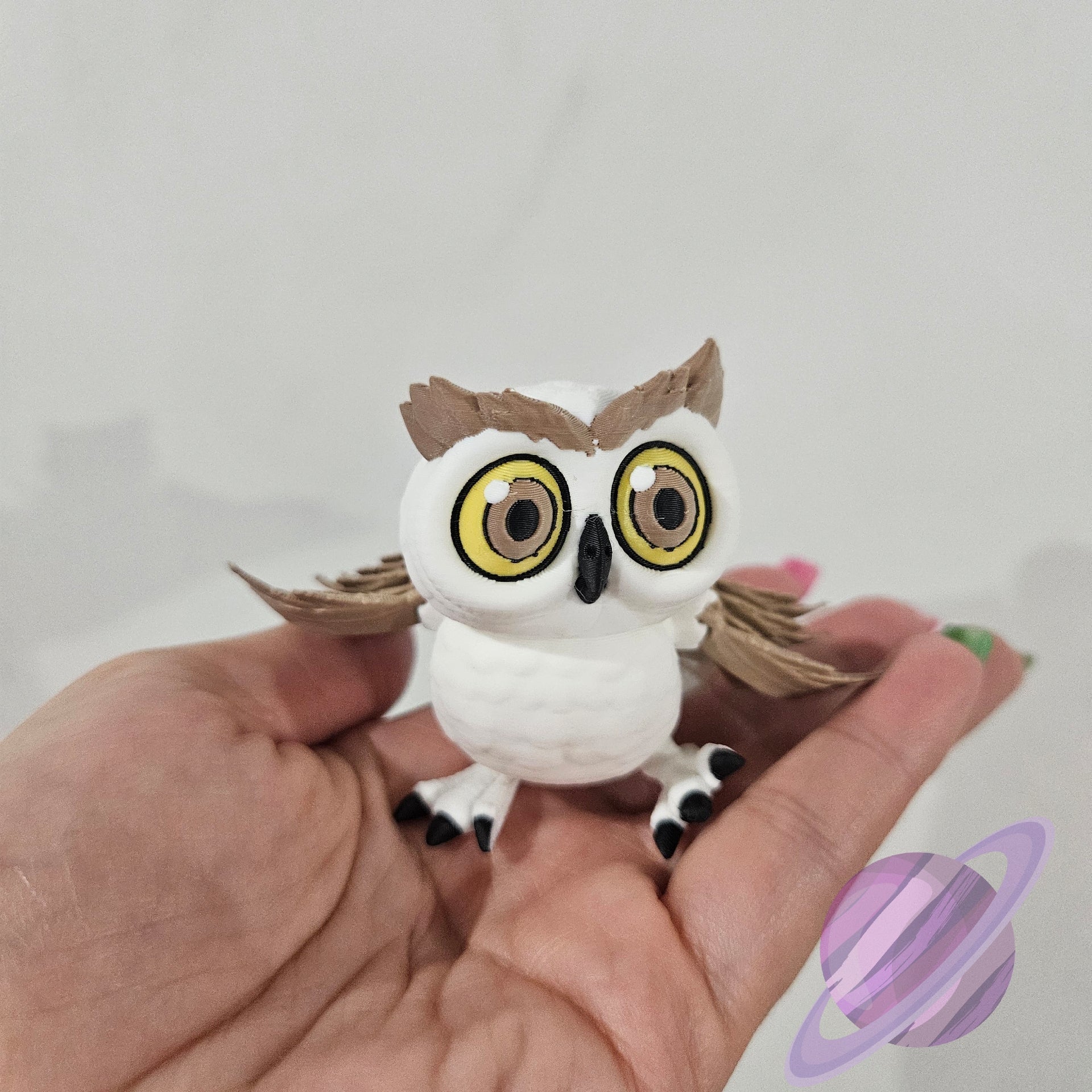 HOOT OWL-3D PRINTED STRAW BUDDY