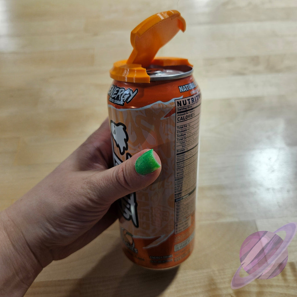 3D PRINTED SODA CAN SAVER DRINK LIDS-5 PACK