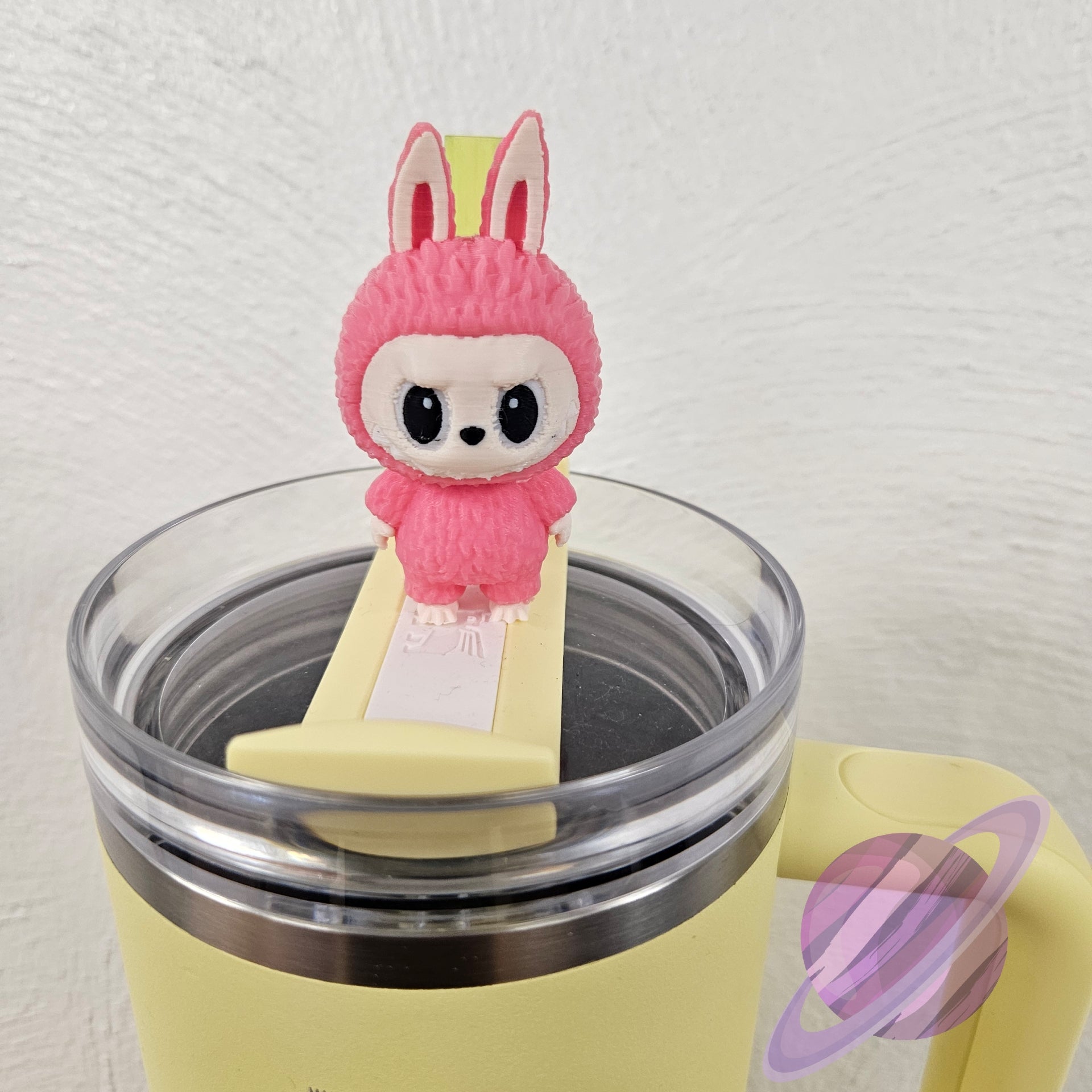 PINK LABU-3D PRINTED STRAW BUDDY