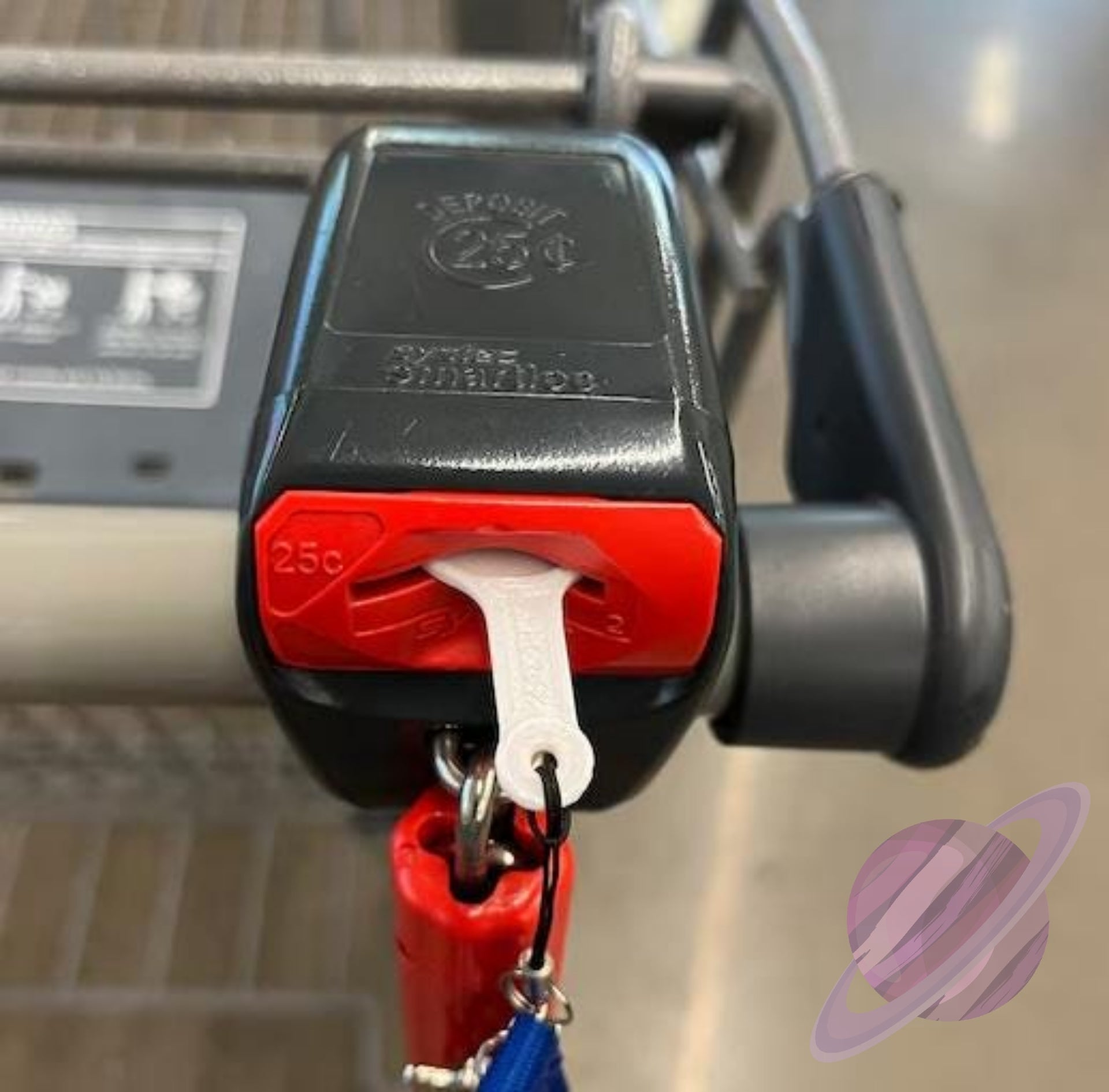 3D PRINTED SHOPPING CART KEYS-3 PACK Keychain