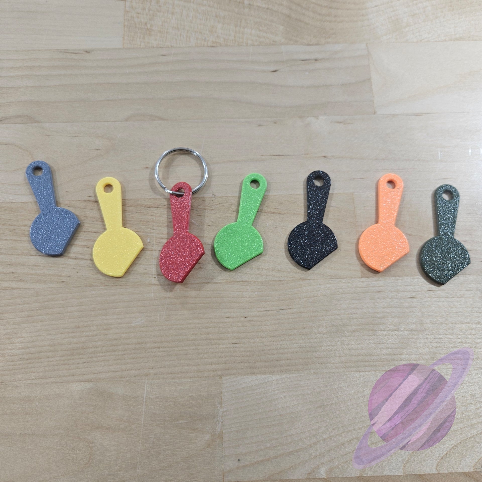 3D PRINTED SHOPPING CART KEYS-3 PACK Keychain