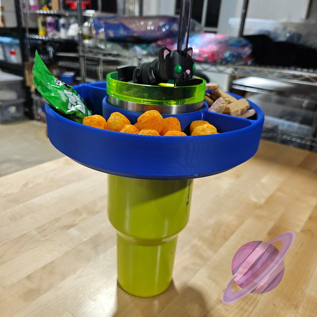 3D PRINTED 40 OZ CUP SNACK TRAY kitchen