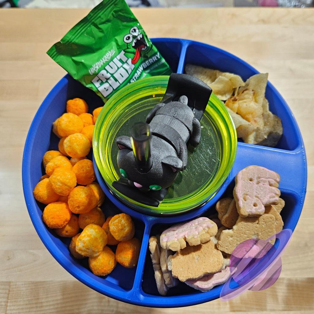 3D PRINTED 40 OZ CUP SNACK TRAY kitchen