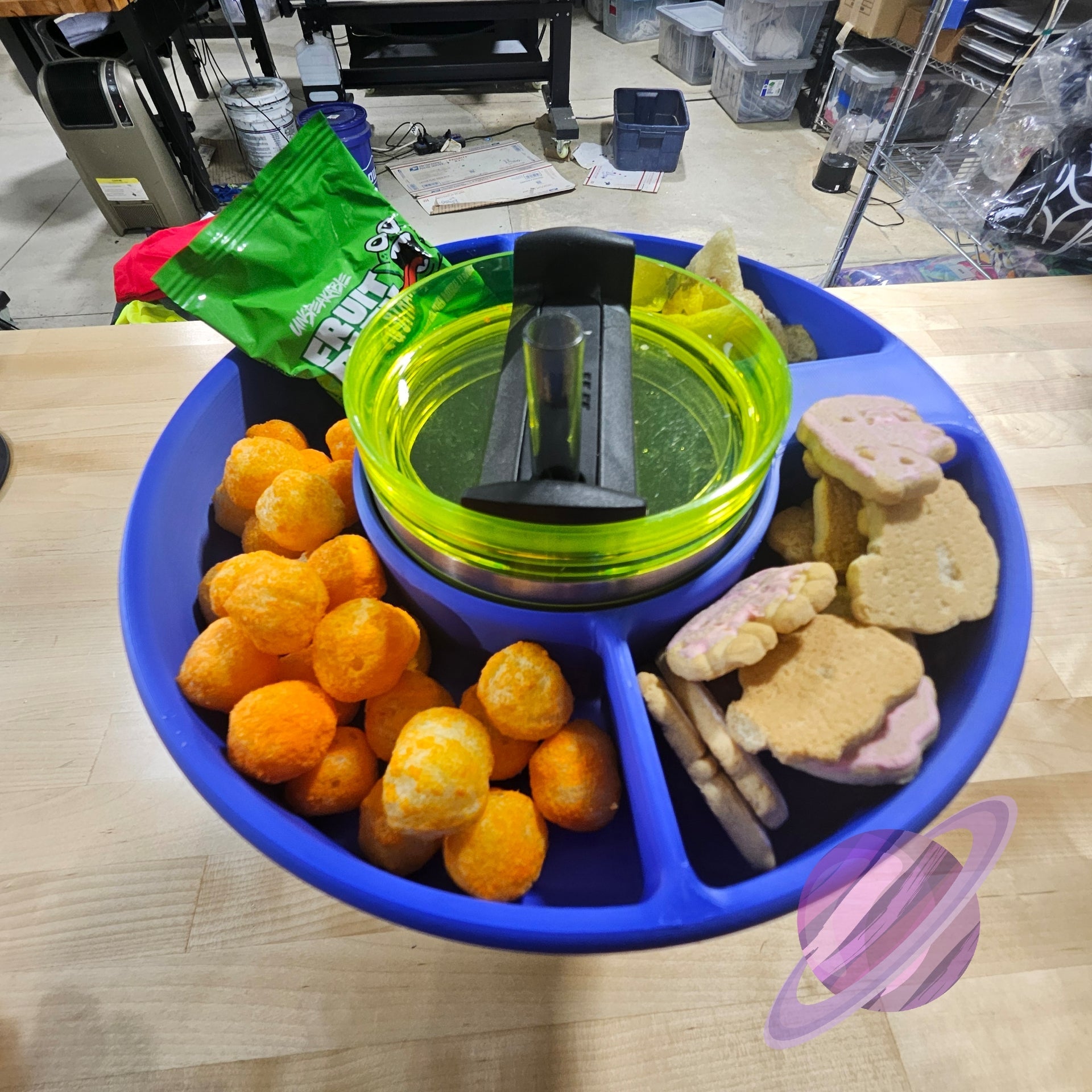 3D PRINTED 40 OZ CUP SNACK TRAY kitchen