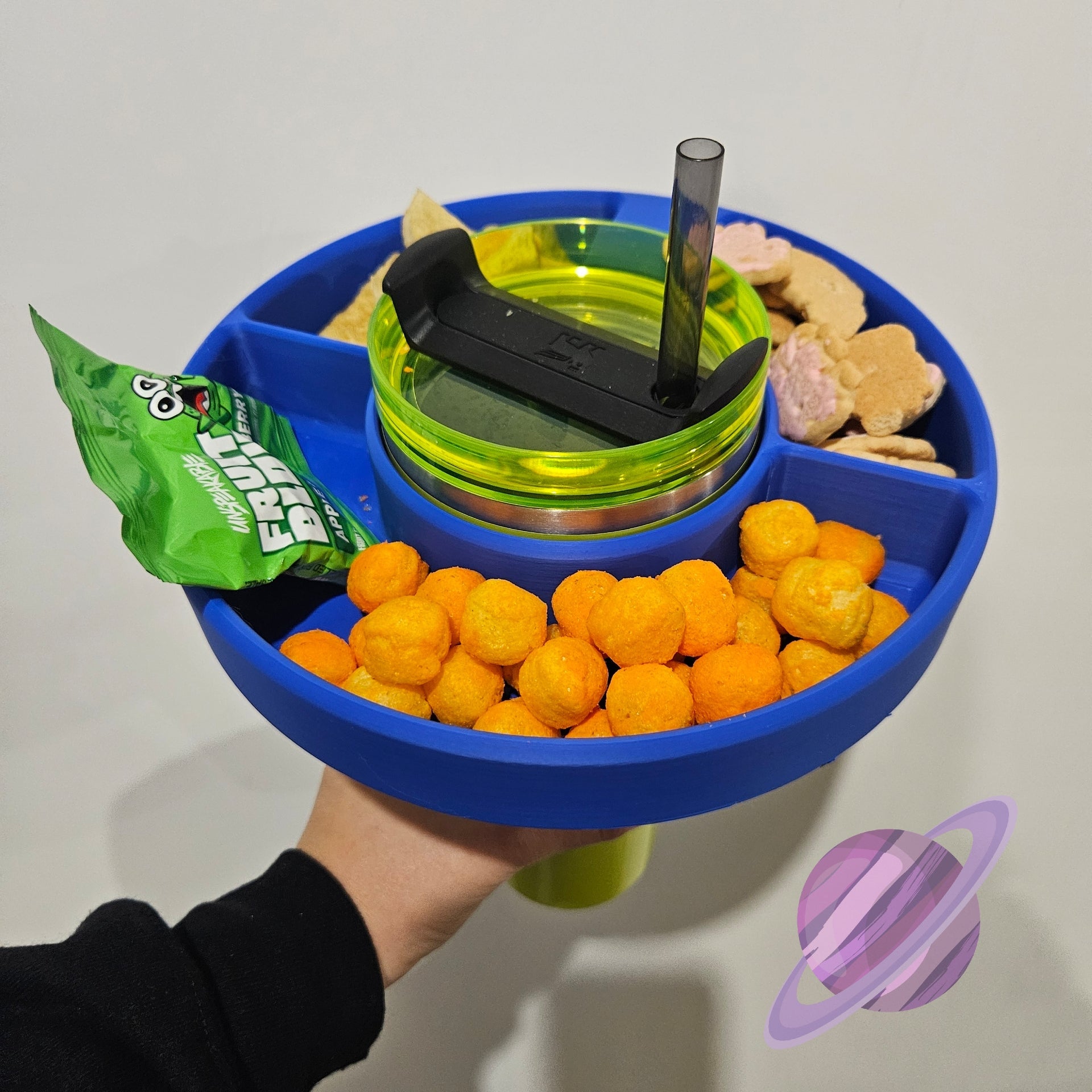 3D PRINTED 40 OZ CUP SNACK TRAY kitchen
