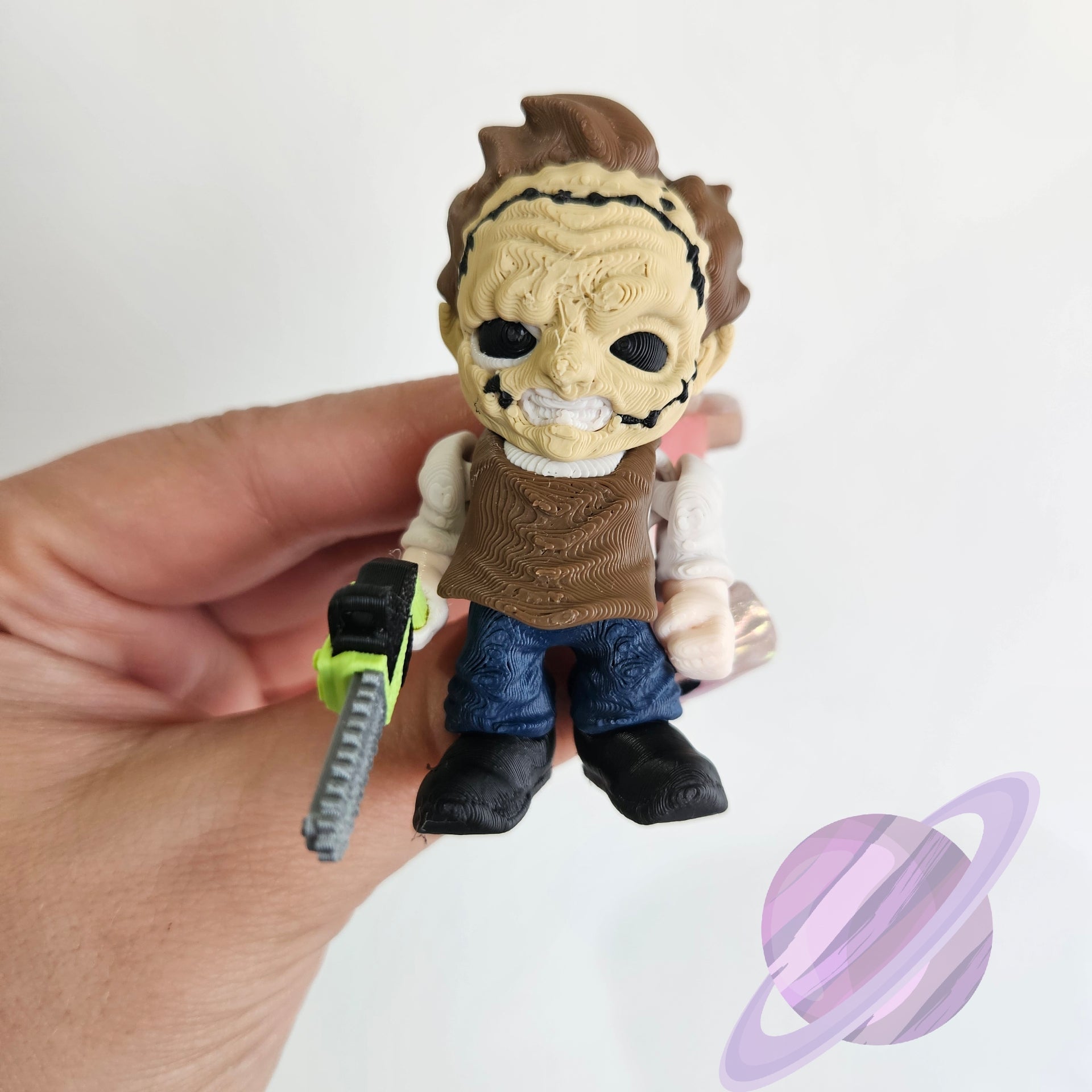 CHAINSAW GUY-3D PRINTED STRAW BUDDY