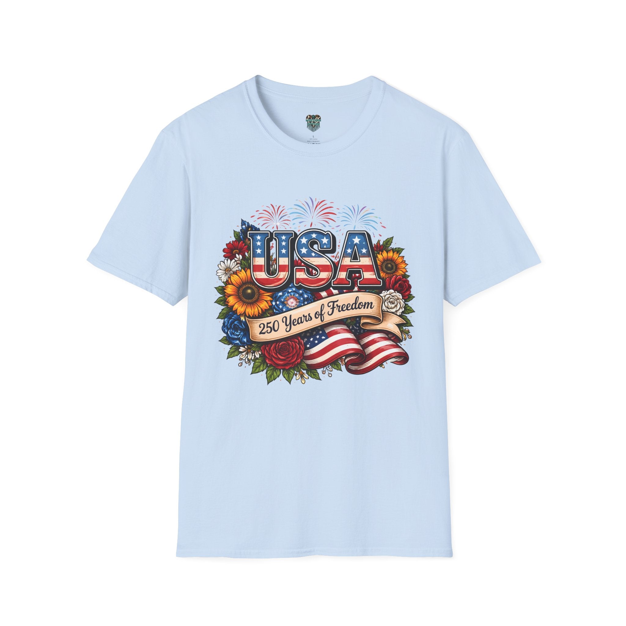 USA 250 YEARS OF FREEDOM TSHIRT - 1776-2026 T-Shirt