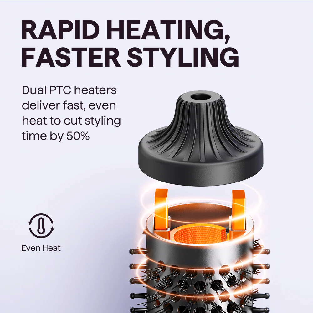 WAVYTALK BLOWOUT BOOST GRANDE IONIC THERMAL BRUSH Hair Stylist Tools