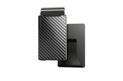 Groove Wallet® Carbon Fiber - Gun Metal