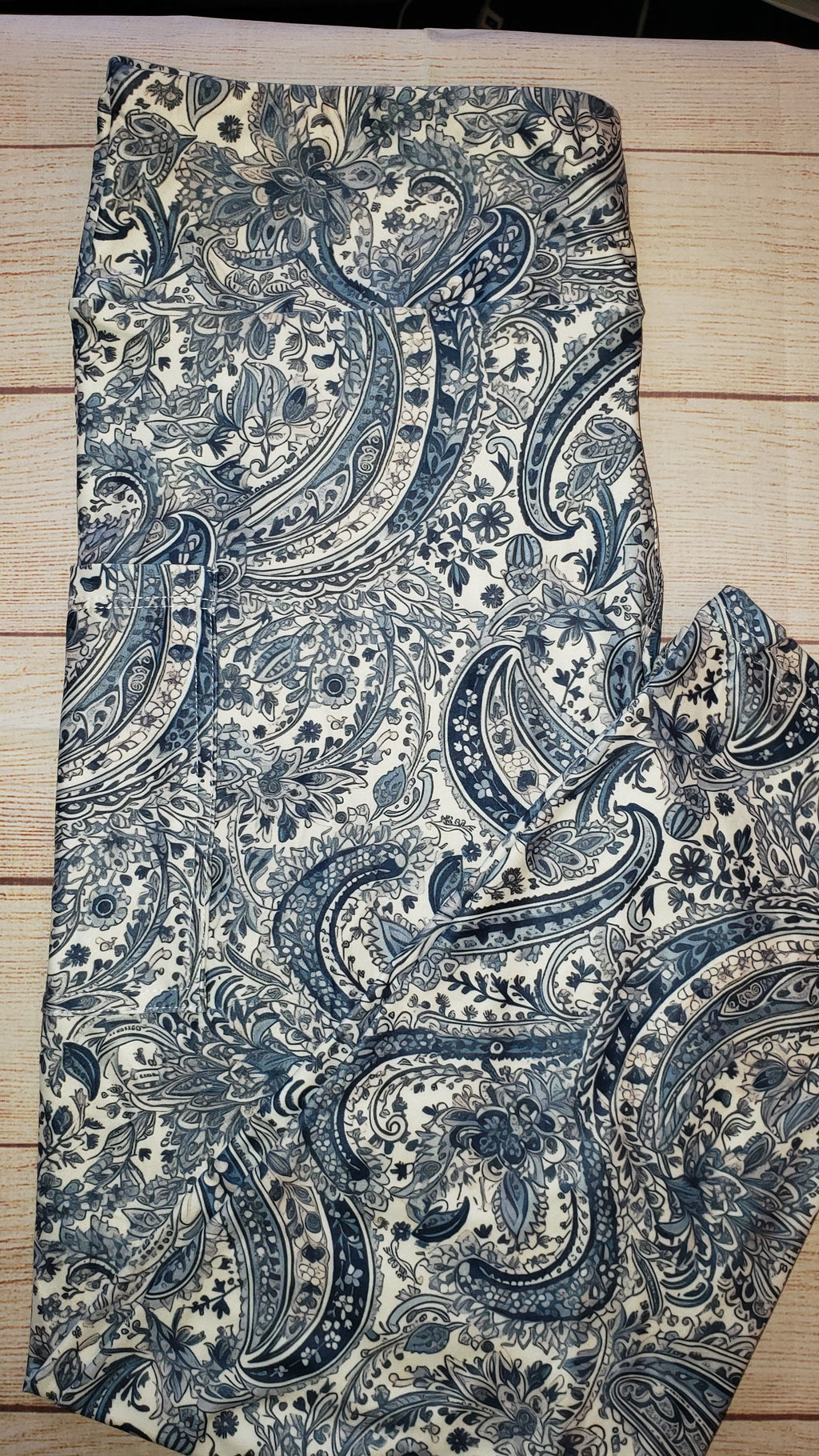 Paisley Blue # 4 capris and skorts with pockets