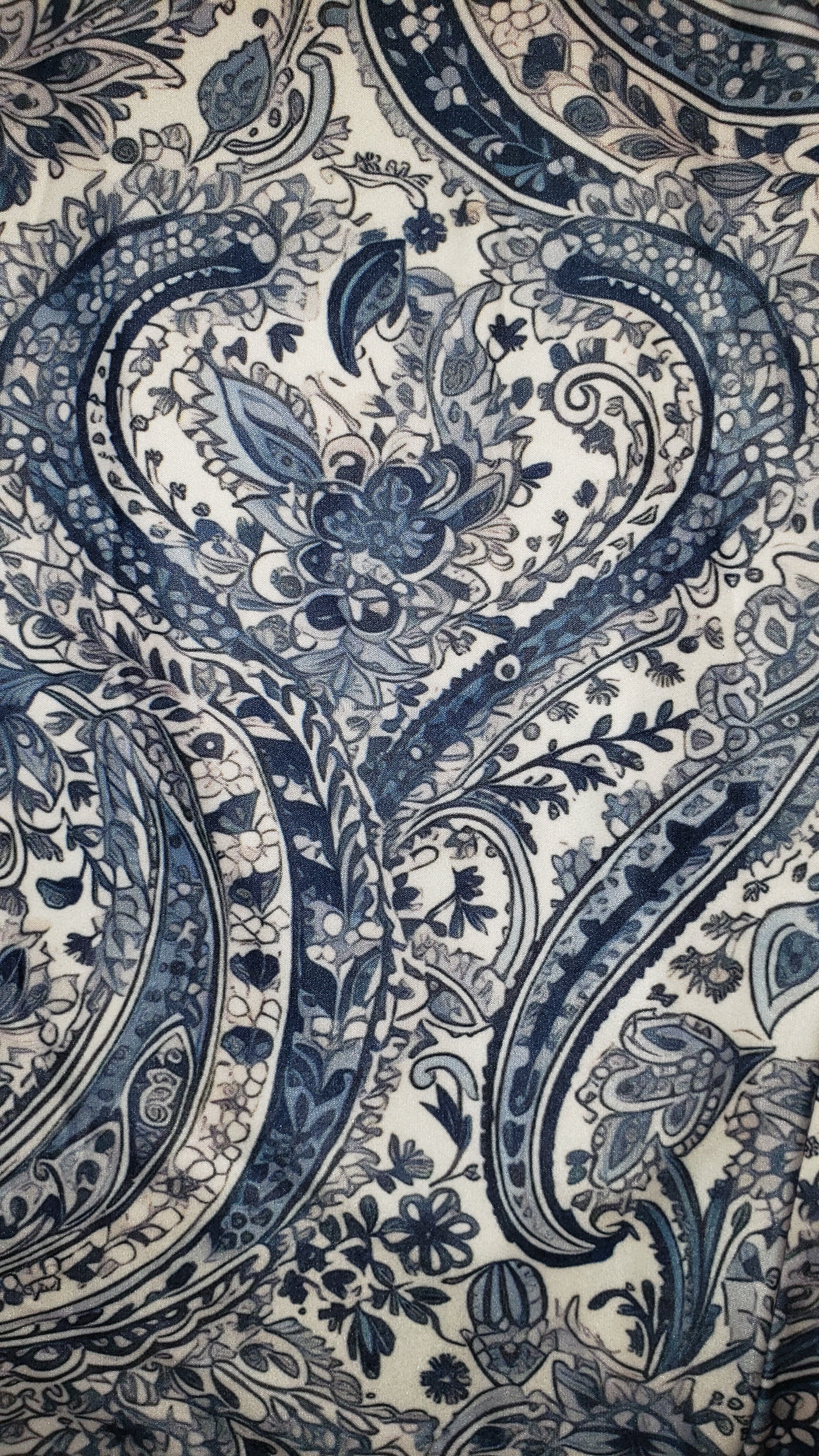 Paisley Blue # 4 capris and skorts with pockets