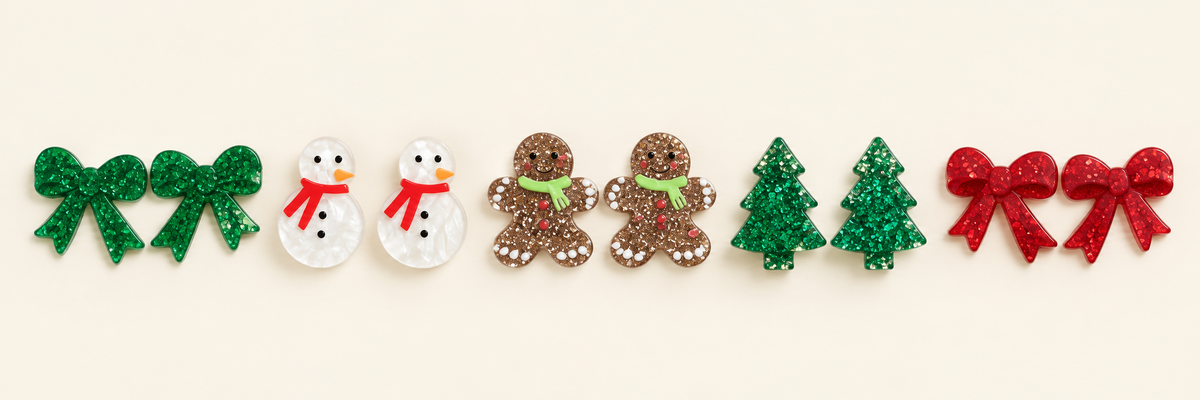 FASHION CHRISTMAS 5 DAYS OF THE WEEK EARRINGS | PICK YOUR THEME OR GRAB THEM ALL! Earrings