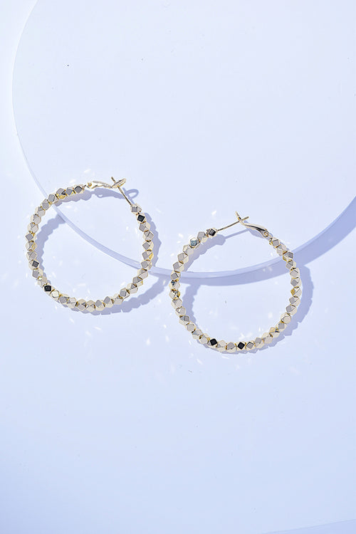 ALLOY HOOP EARRINGS Jewelry