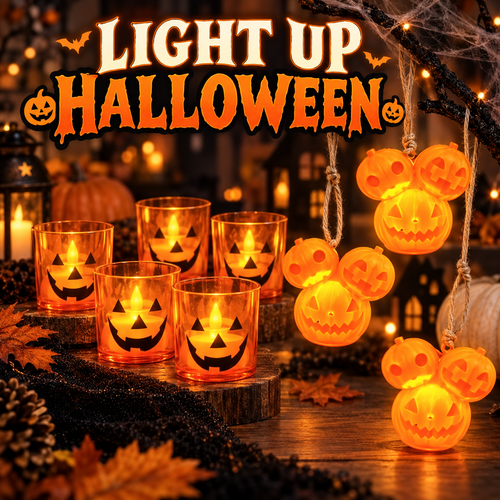 LIGHT UP THE HALLOWEEN NIGHT PUMPKIN LIGHT