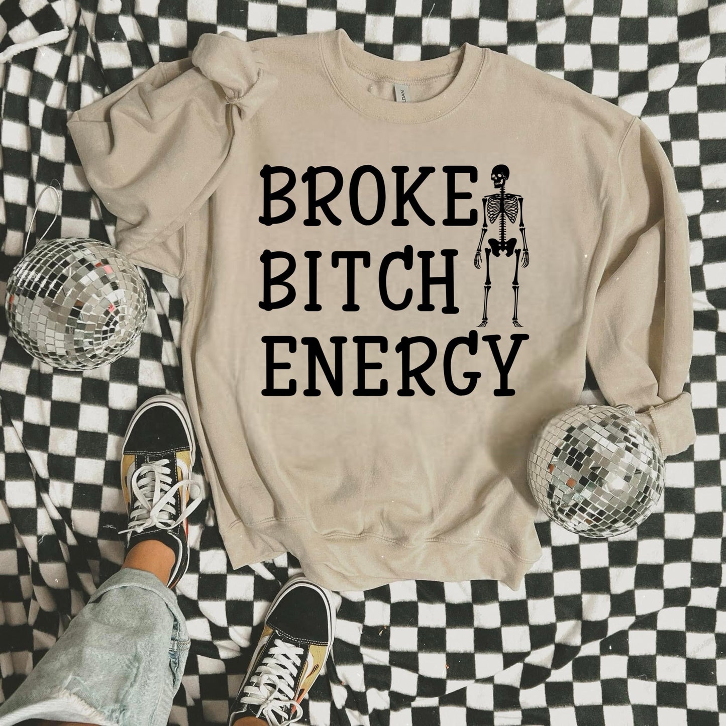 Broke Bi^ch Energy Tshirt