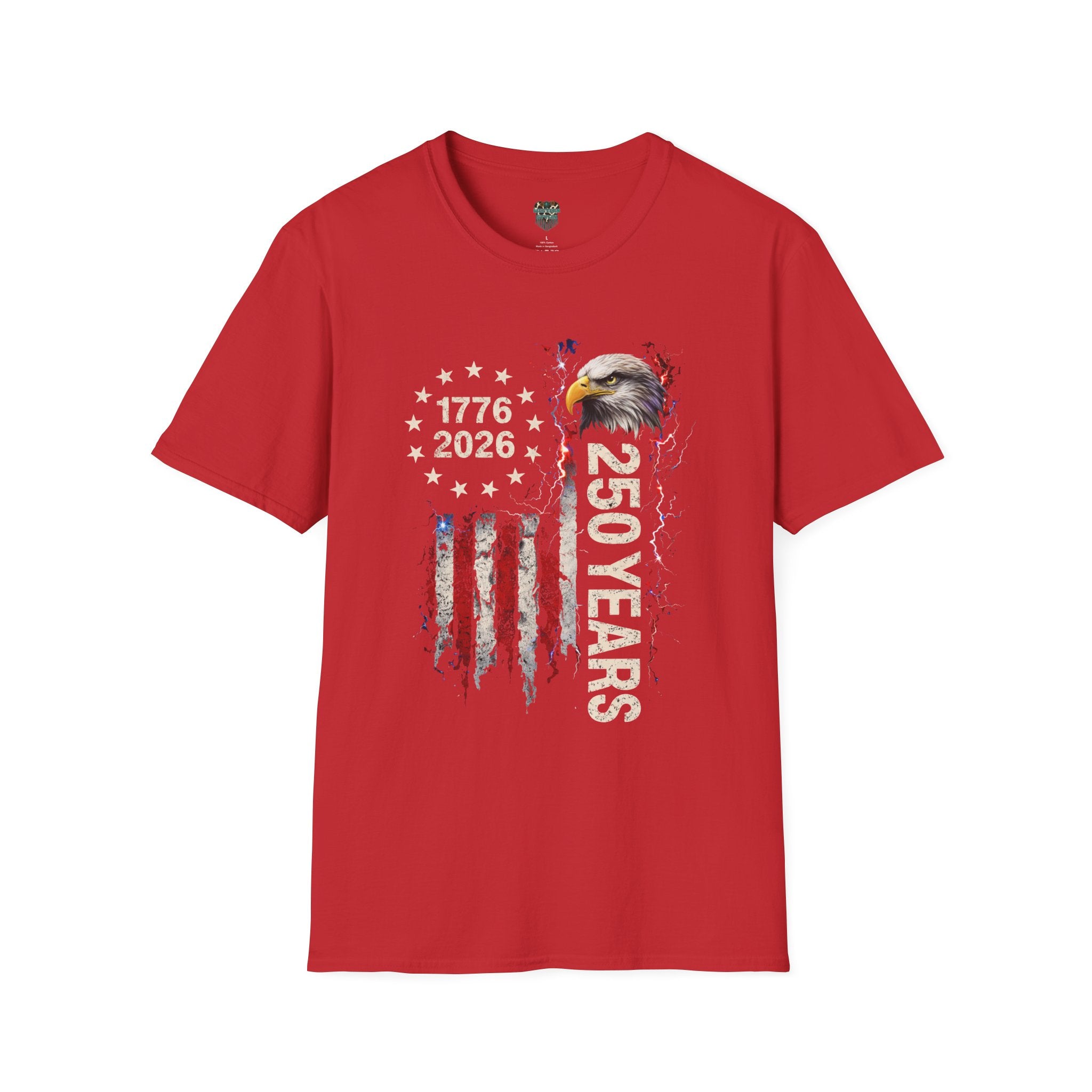 250 YEARS PATRIOTIC TSHIRT - 1776 - 2026 T-Shirt