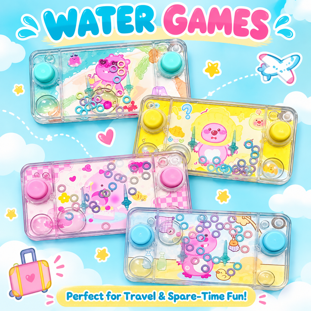 ENGAGING WATER GAMES - HOW IS YOUR AIM? | GREAT TO PASS SPARE TIME WHEN TRAVELING TOY