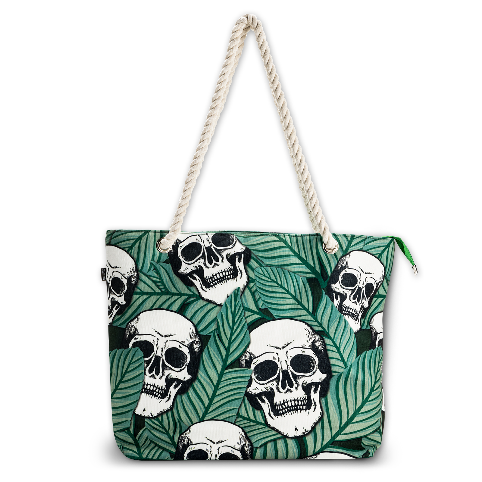 Tropic Skulls Shoulder Beach Bag