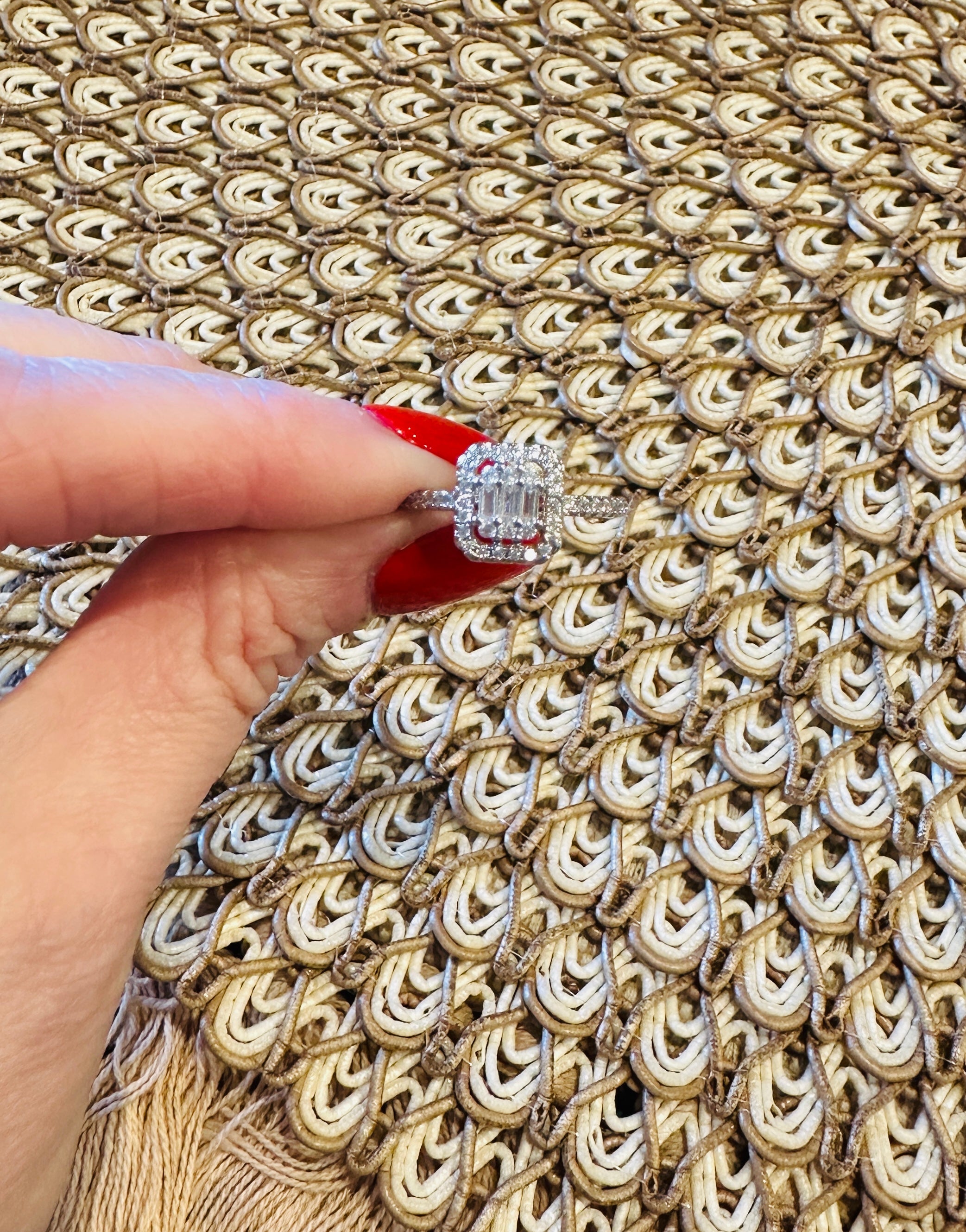 MODERN GRACE EMERALD CUT RING - READY TO SHIP!! RING