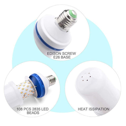 Halloween or Christmas LED Flame Effect Light Bulb